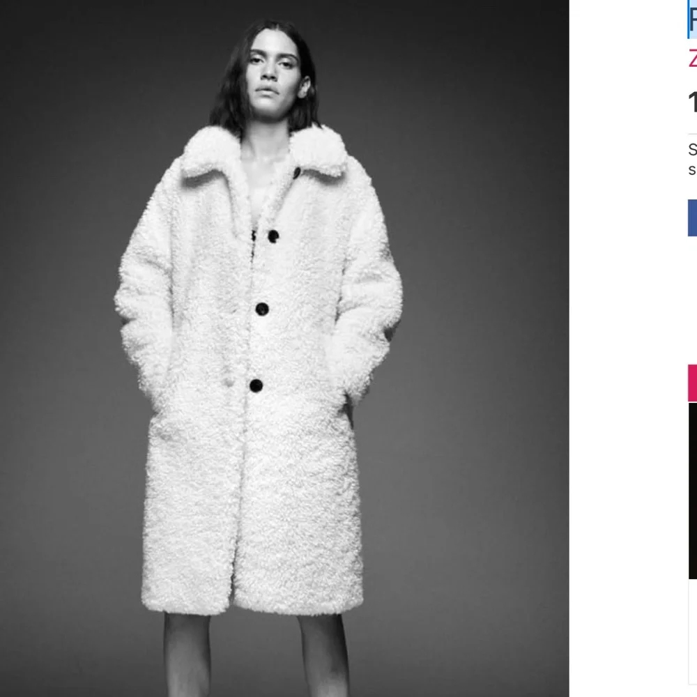 Faux fur Coat- Zara - Picture 5 of 5